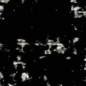 Abstract composition of white, gray, and black with horizontal brownish-gray forms and faint text “swan > fabric (h) > h 633”.